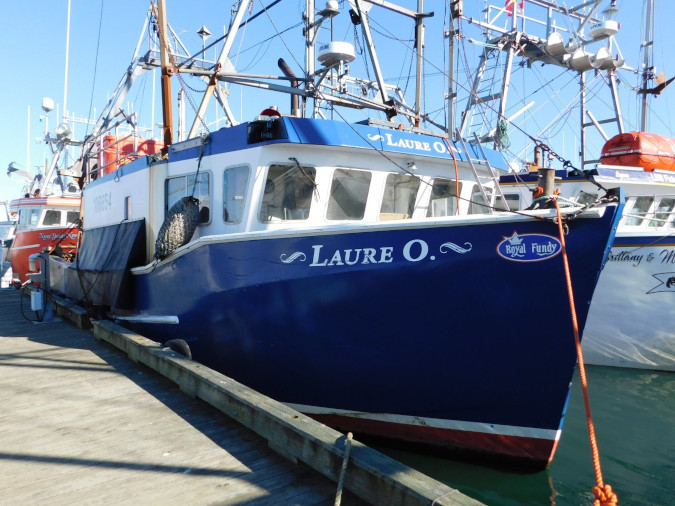 Laure O at the wharf (Photo Credit: Lee Dugas)